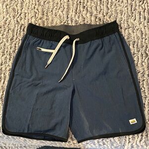 Vuori Banks Shorts Blue